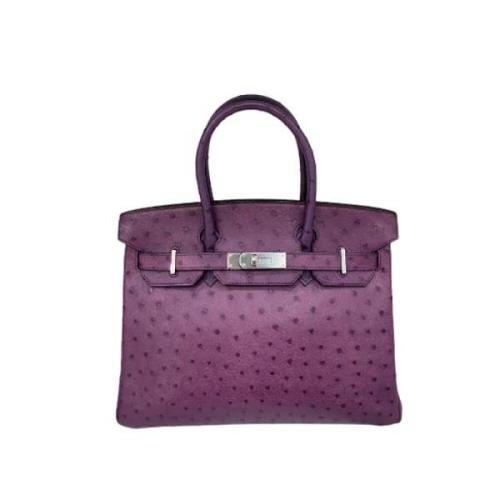 Hermès Vintage Begagnad handväska Purple, Dam