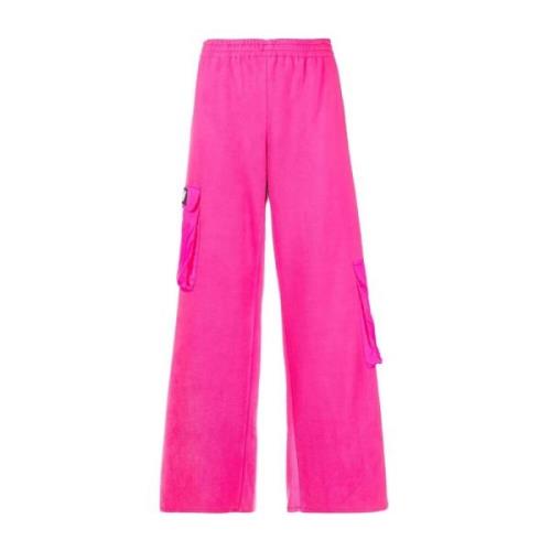 Rotate Birger Christensen Wide Trousers Pink, Dam