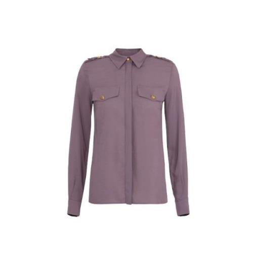 Elisabetta Franchi Shirts Purple, Dam