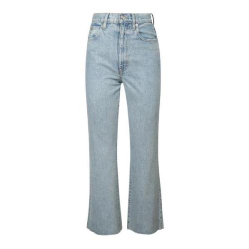 Slvrlake Straight Jeans Blue, Dam