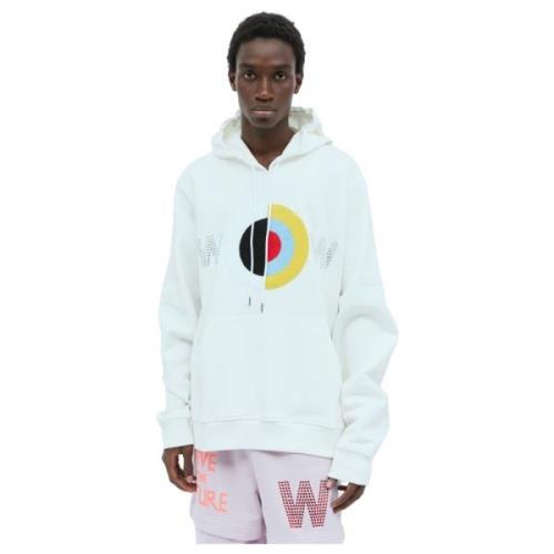 Walter Van Beirendonck Huvtröja Huvtröja White, Herr