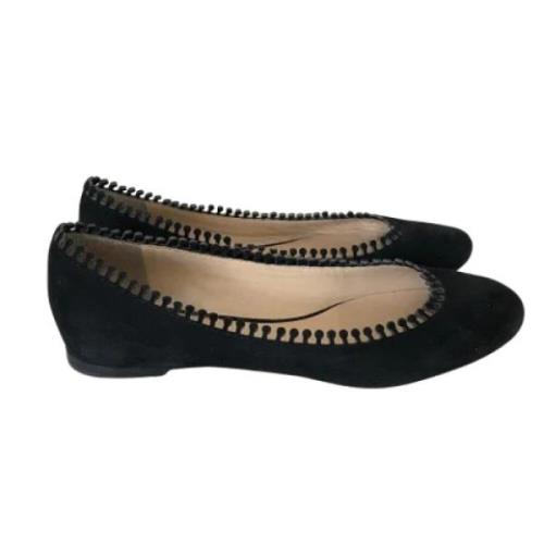 Chloé Pre-owned Pre-owned Platta skor Black, Dam