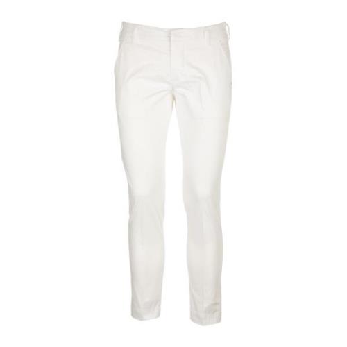 Entre amis Slim-fit Trousers White, Herr