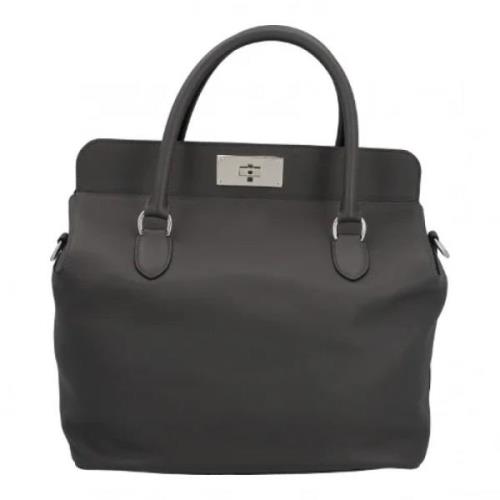 Hermès Vintage Pre-owned Läder handvskor Gray, Dam