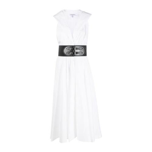Alaïa Midi Dresses White, Dam