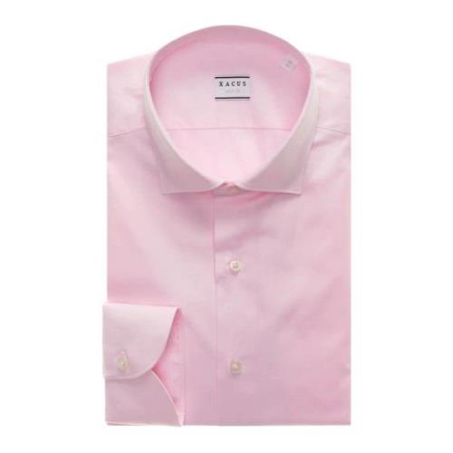 Xacus Formell Skjorta Uppgradering för Män Pink, Herr