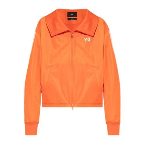 Y-3 Sweatshirt med stående krage Orange, Dam