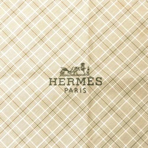 Hermès Vintage Pre-owned Bomull sjalar Beige, Dam