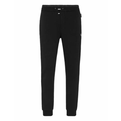 Philipp Plein Svarta Joggers Black, Herr