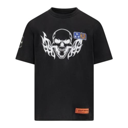 Heron Preston Logo Print Crewneck T-Shirt Black, Herr