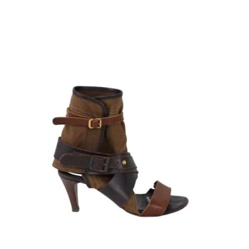 Chloé Pre-owned Pre-owned Läder klackskor Brown, Dam