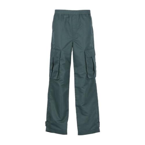 Honey Fucking Dijon Wide Trousers Green, Herr