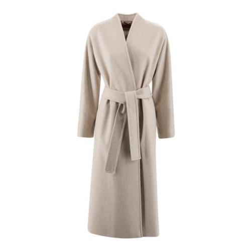 Max Mara Studio Beige Studio Kappor Beige, Dam