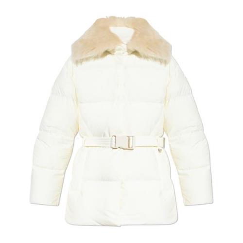 Moncler ‘Macareux’ dunjacka Beige, Dam