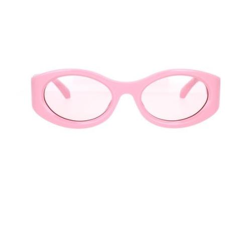 Ambush Modernt Ovala Solglasögon Gogolen 13030 Pink, Dam