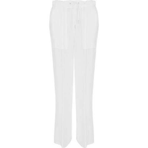 Fabiana Filippi Stiliga Straight Trousers White, Dam