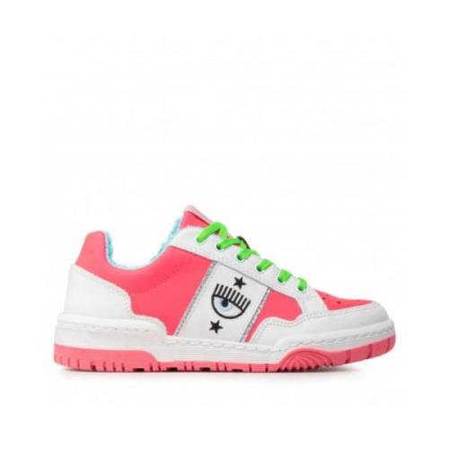 Chiara Ferragni Collection Sneakers White, Dam