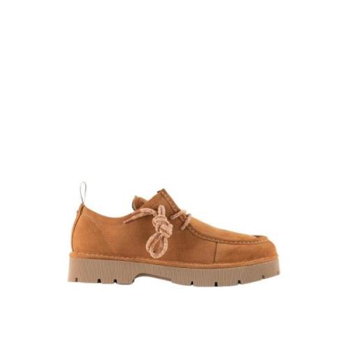 Panchic Laced Shoes Brown, Herr