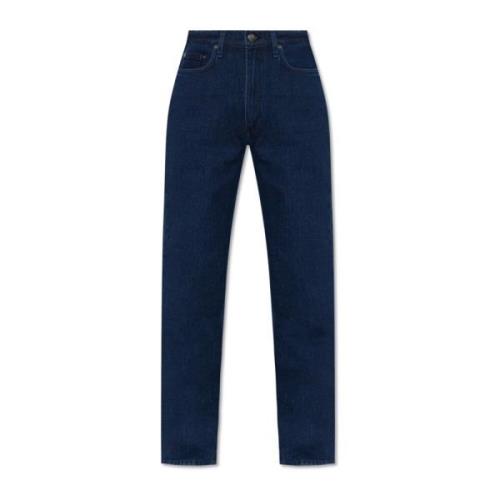 Rag & Bone ‘Harlow’ jeans med rakt ben Blue, Dam