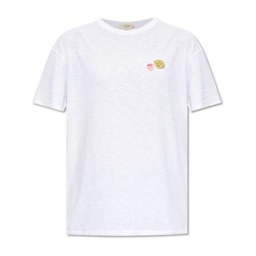 Rag & Bone T-shirt i ekologisk bomull White, Dam