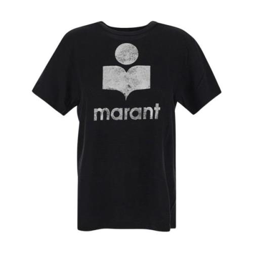 Isabel Marant Étoile Zewel T-Shirt - Stilfull och Trendig Black, Dam