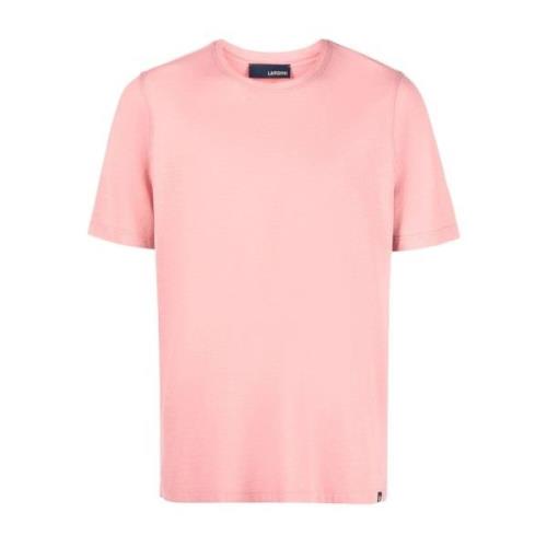 Lardini T-Shirts Pink, Herr