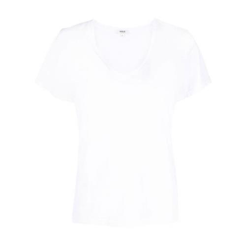 Agolde T-Shirt White, Dam