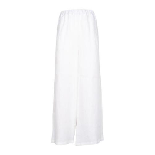 NIU Wide Trousers White, Dam