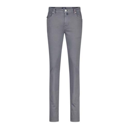 Tramarossa Slim-Fit Jeans för ultimat komfort Gray, Herr
