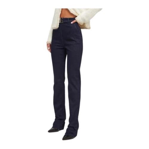 Blugirl Sofistikerade och moderna straight cut jeans för kvinnor Blue,...