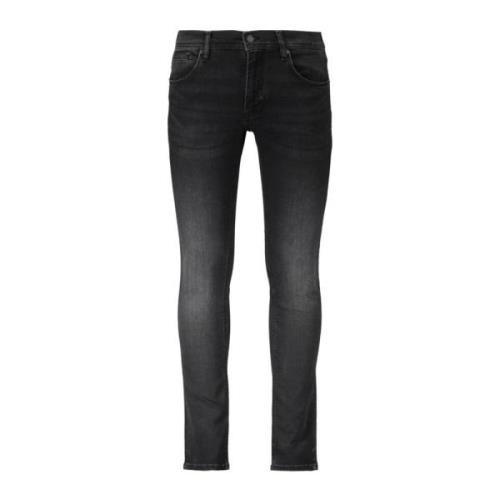Antony Morato Svarta Super Skinny Fit Jeans - Gilmour Black, Herr