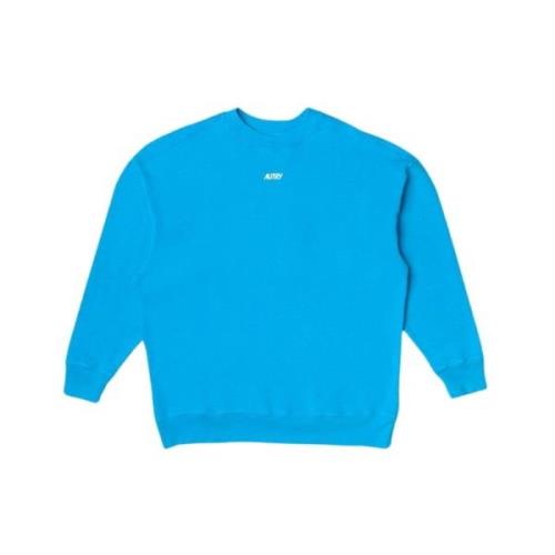 Autry Bicolor Elektrisk Blå Sweatshirt Blue, Herr