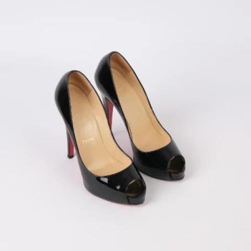 Christian Louboutin Pre-owned Pre-owned Läder klackskor Black, Dam