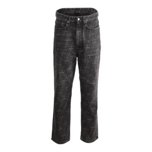 Balenciaga Vintage Pre-owned Bomull jeans Black, Dam