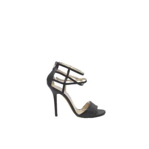 Jimmy Choo Pre-owned Pre-owned Läder klackskor Black, Dam