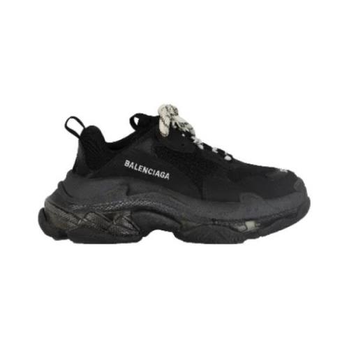 Balenciaga Vintage Pre-owned Läder sneakers Black, Dam