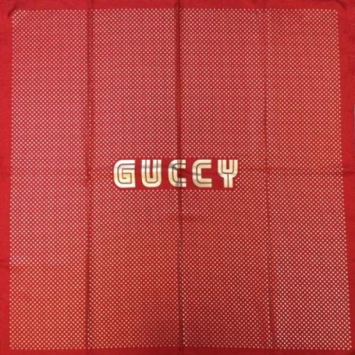 Gucci Vintage Pre-owned Silke sjalar Red, Dam