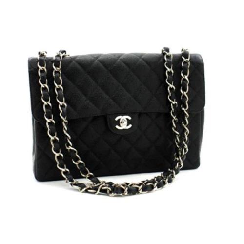 Chanel Vintage Pre-owned Läder chanel-vskor Black, Dam