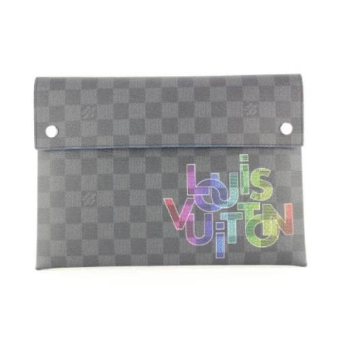 Louis Vuitton Vintage Begagnad koppling Black, Dam