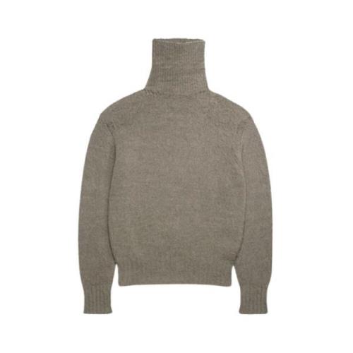 Ami Paris Klassisk Crew-neck Sweater Gray, Herr