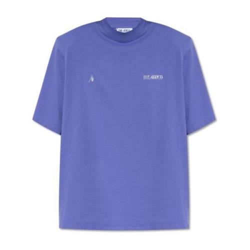 The Attico ‘Kille’ T-shirt Purple, Dam