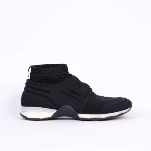 Chanel Vintage Pre-owned Canvas sneakers Black, Dam
