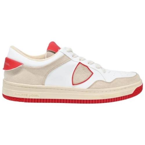 Philippe Model Mixage Blanc Red Sneakers Multicolor, Herr