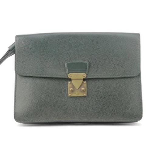 Louis Vuitton Vintage Begagnad koppling Green, Dam