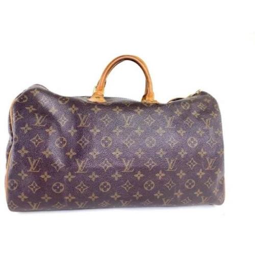 Louis Vuitton Vintage Använd Weekendväska, Storlek: 16 Brown, Dam