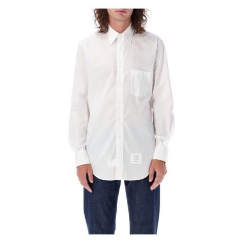 Thom Browne Klassisk Oxford Skjorta White, Herr