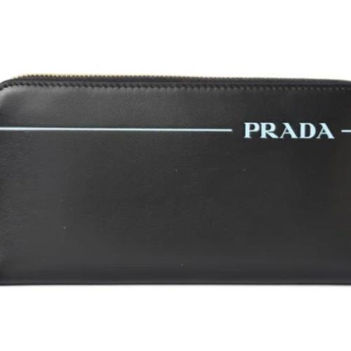 Prada Vintage Pre-owned Läder plnbcker Black, Dam