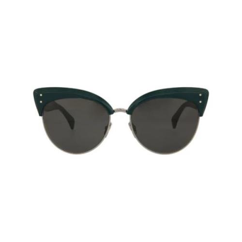 Alaïa Acetat solglasgon Green, Dam