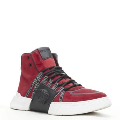 Versace Pre-owned Pre-owned Mocka sneakers Red, Dam