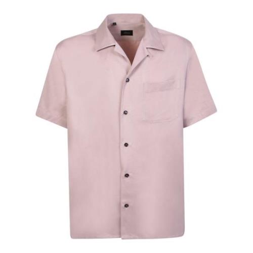 Brioni Casual Shirts Pink, Herr